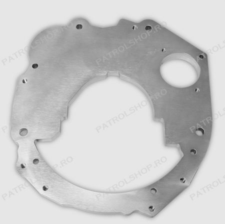 Engine adapter plate BMW 3.0d M57 - gearbox Nissan Patrol 2.8 - PATROL SHOP [2]