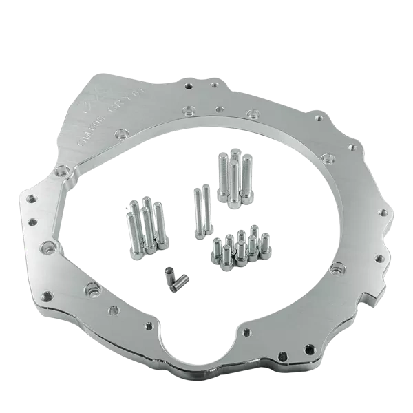 Engine Swap Parts - Engine adapter plate Mercedes OM605 OM606 - gearbox Nissan Patrol 3.0 - PATROL SHOP