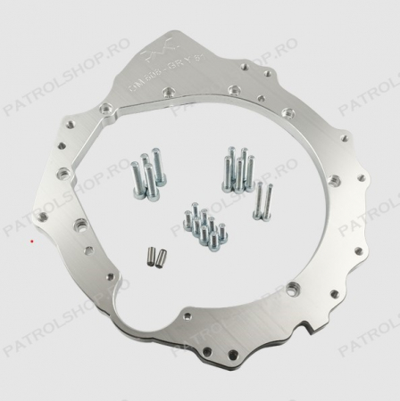 Engine - Engine adapter plate Mercedes OM605 OM606 - gearbox Nissan Patrol 3.0 - PATROL SHOP