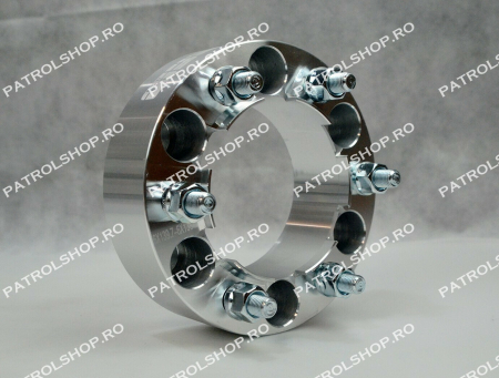 Hub centric wheel spacer 50 mm 6x139.7 M12x1.25 - front axle - PATROL SHOP [2]