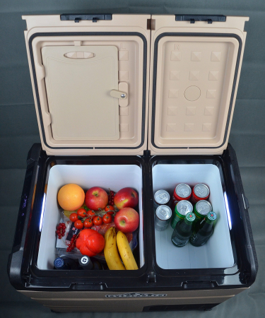 Car fridge + freezer OVERLANDER 55 liters 12/24/220V [10]