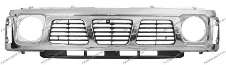 Elemente Caroserie - Grila fata cromata Nissan Patrol Y60 <1995 - PATROL SHOP