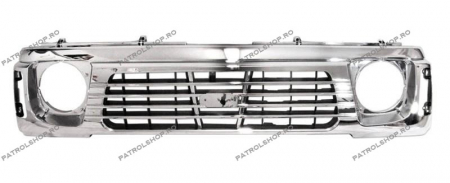 Elemente Caroserie - Grila fata cromata Nissan Patrol Y60 >1995 - PATROL SHOP