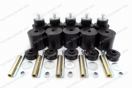 Tampoane Caroserie - Kit Body Lift cauciuc +5 cm Nissan Patrol Y60 Y61 lung - PATROL SHOP