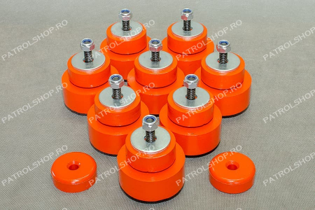 Body Mounts - Polyurethane body mount kitNissan Patrol Y60 SWB - PATROL SHOP