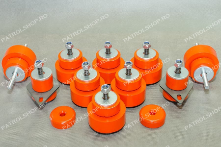 Body Mounts - Polyurethane body mount kitNissan Patrol Y61 LWB - PATROL SHOP