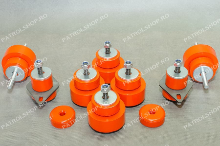 Body Mounts - Polyurethane body mount kitNissan Patrol Y61 SWB - PATROL SHOP