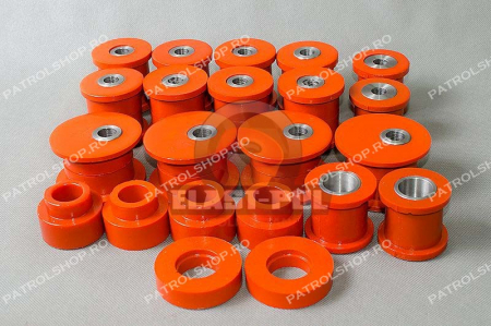 Polyurethane Bushes - Polyurethane bush kit - caster correction Nissan Patrol Y60 Y61 2.8 - PATROL SHOP