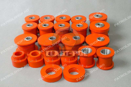 Polyurethane Bushes - Polyurethane bush kit - caster correction Nissan Patrol Y61 3.0 - PATROL SHOP