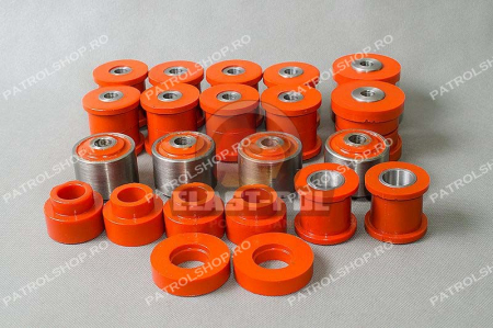 Polyurethane Bushes - Polyurethane bush kit Nissan Patrol Y61 3.0 - PATROL SHOP