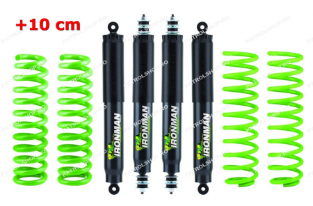 Suspension Kits - Suspension kit Ironman Foamcell PRO +10 cm Nissan Patrol Y60 Y61 - PATROL SHOP