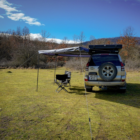 Marchiză auto OVERLANDER 2.4 m 180 grade cu LED [8]