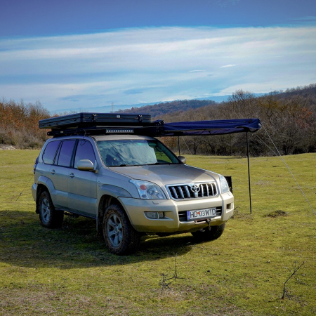 Marchiză auto OVERLANDER 2.4 m 180 grade cu LED [7]