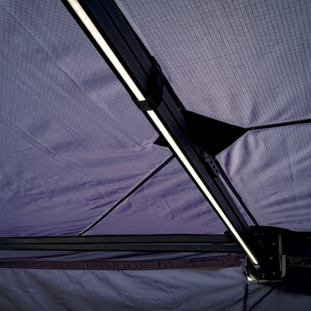 Marchiză auto OVERLANDER 2.4 m 180 grade cu LED [18]