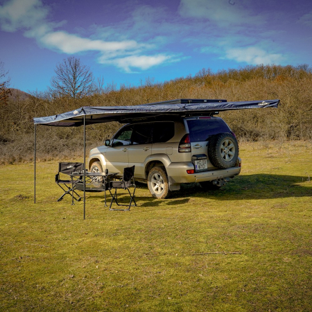 Marchiză auto OVERLANDER 2.4 m 180 grade cu LED [4]