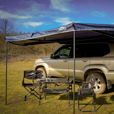 Marchiză auto OVERLANDER 2.4 m 180 grade cu LED [5]