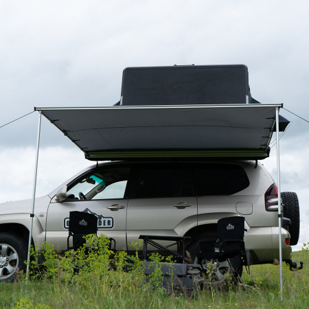 Marchiză auto OVERLANDER 2.5x2.5 m cu husă PVC [7]