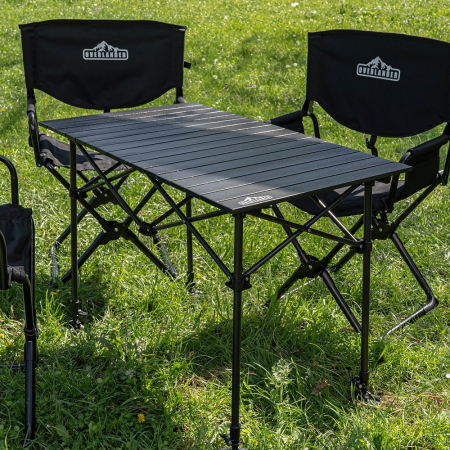 Foldable and adjustable camping table OVERLANDER cu husă [4]