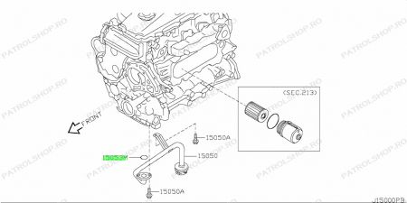 Garnituri, Simeringuri - O-ring sorb ulei OEM Nissan Patrol Y61 3.0 ZD30 - PATROL SHOP