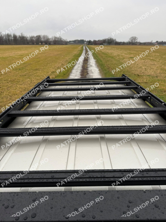Slim aluminium roof-rack Nissan Patrol Y60 LWB - PATROL SHOP [4]
