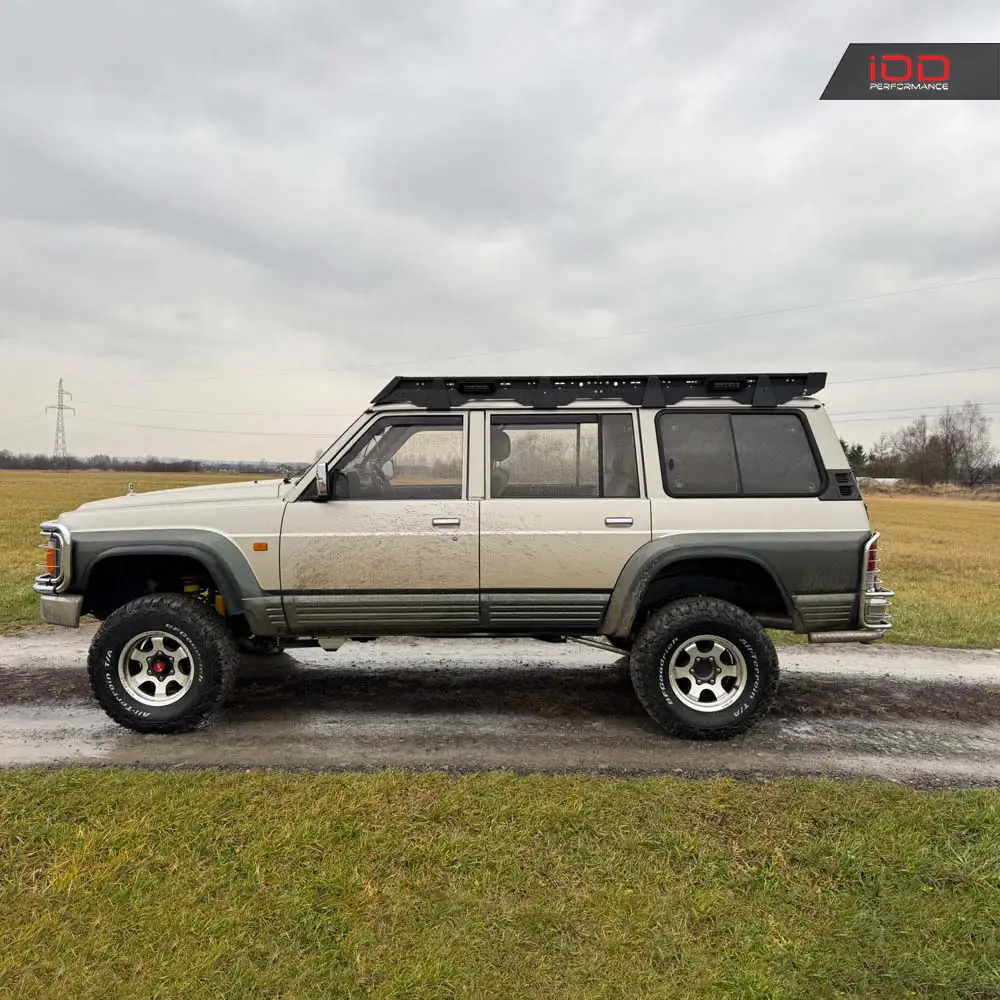 Portbagaj plafon roof-rack slim aluminiu Nissan Patrol Y60 Lung - PATROL SHOP [4]