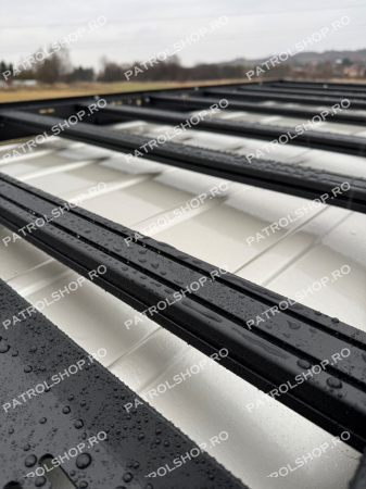 Slim aluminium roof-rack Nissan Patrol Y60 SWB - PATROL SHOP [5]