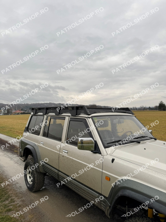 Slim aluminium roof-rack Nissan Patrol Y60 SWB - PATROL SHOP [8]
