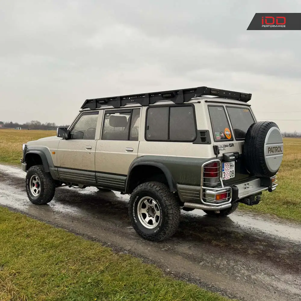 Portbagaj plafon roof-rack slim aluminiu Nissan Patrol Y60 Scurt - PATROL SHOP [19]