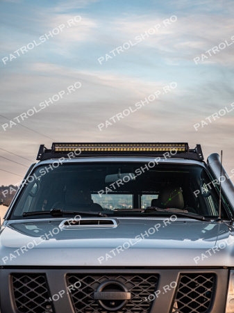 Slim aluminium roof-rack Nissan Patrol Y61 LWB - PATROL SHOP [1]