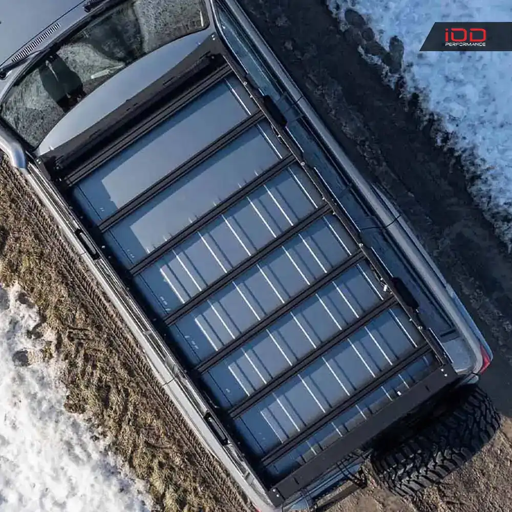 Portbagaj plafon roof-rack slim aluminiu Nissan Patrol Y61 Lung - PATROL SHOP [6]