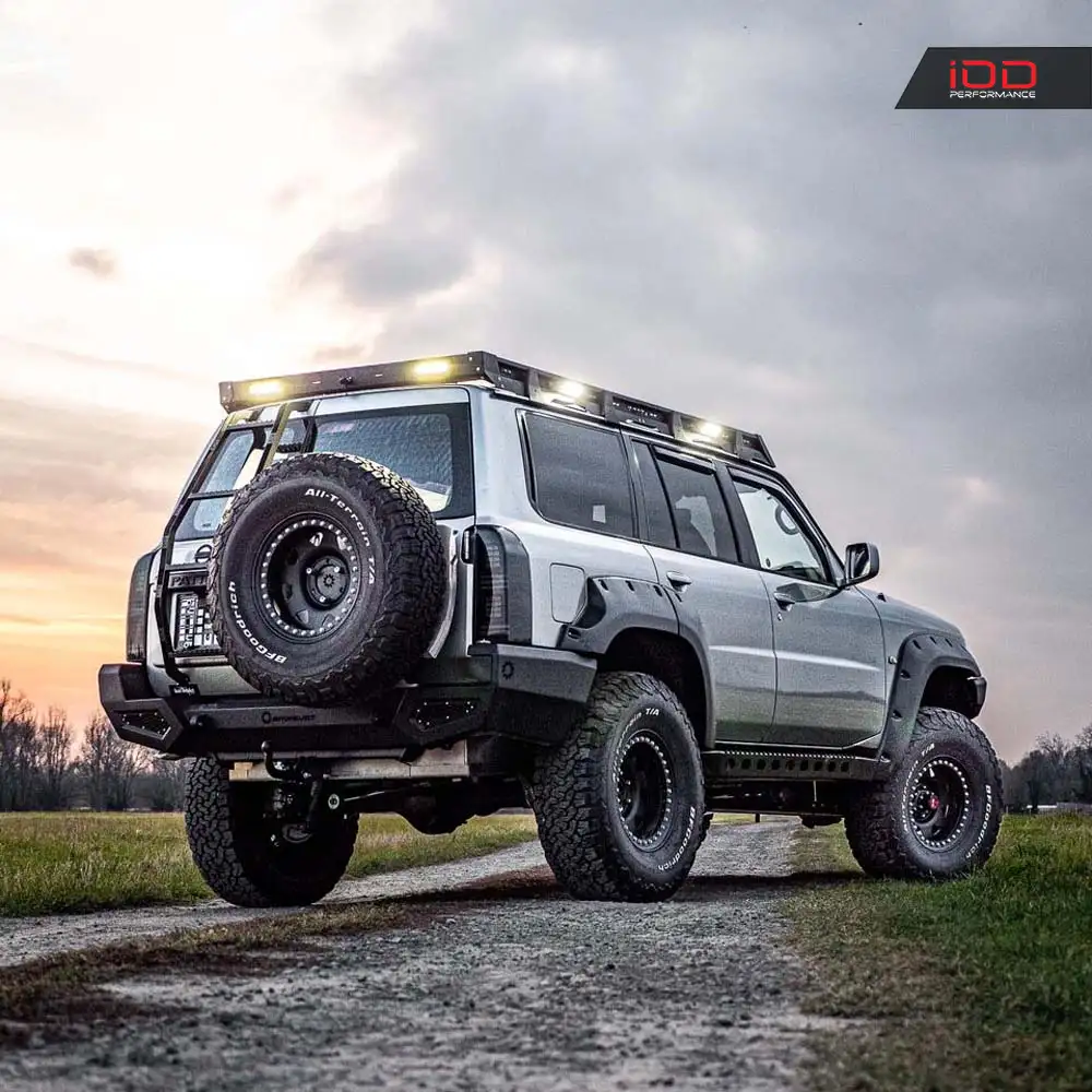 Portbagaj plafon roof-rack slim aluminiu Nissan Patrol Y61 Lung - PATROL SHOP [9]