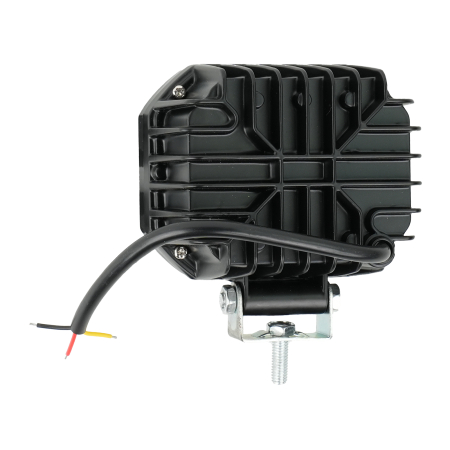 Proiector LED patrat 30W cu inel DRL lumina alba - 12-24V [1]