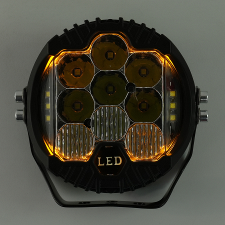 Proiector LED rotund 30W - 5 inch - fascicul spot - 12-24V [2]