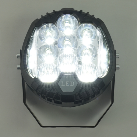 Proiector LED rotund 40W - 7 inch - fascicul spot - 12-24V [3]