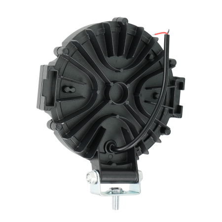 Proiector LED rotund 45W - carcasa neagra - 12-24V [1]