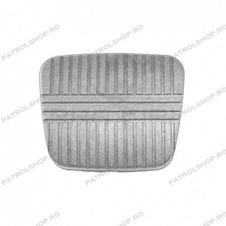 Interior - Protectie cauciuc pedala frana-ambreiaj OEM Nissan Patrol Y60 - PATROL SHOP