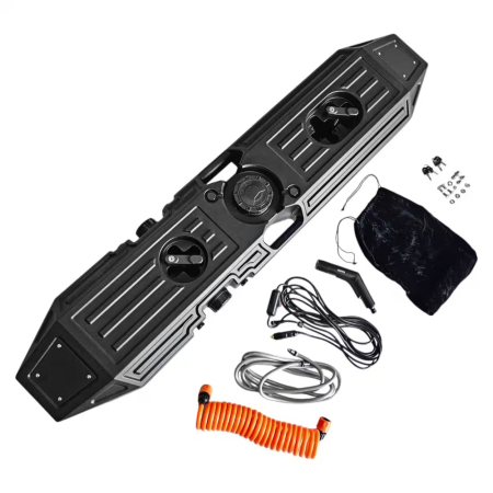 Accesorii Camping - Rezervor apa plafon presurizat 30L cu pompa 12V si dus portabil