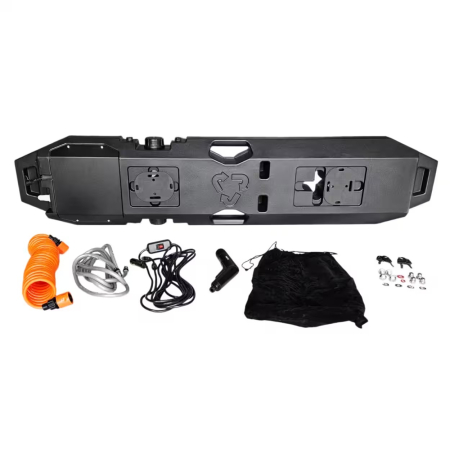 Rezervor apa plafon presurizat 30L cu pompa 12V si dus portabil [1]
