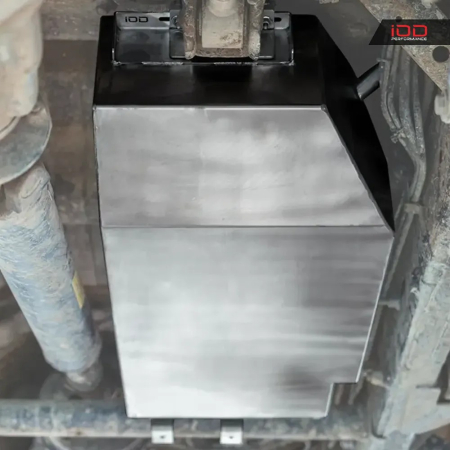 Fuel/water sub tank Nissan Patrol Y61 LWB - 55 liters stainless steel [13]