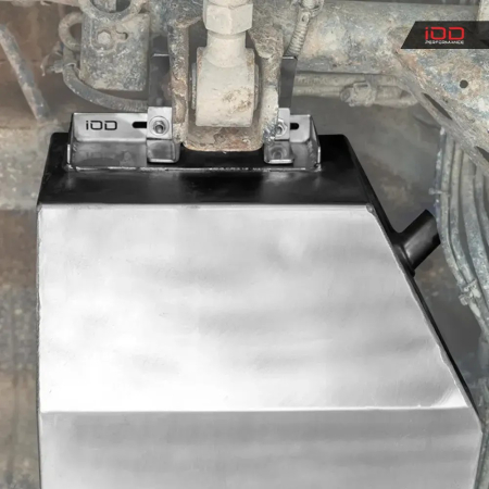 Fuel/water sub tank Nissan Patrol Y61 LWB - 55 liters stainless steel [8]