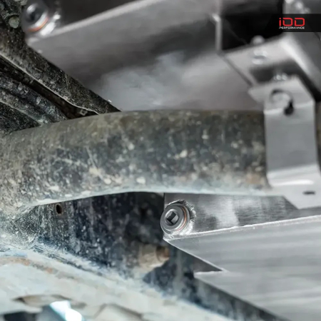 Fuel/water sub tank Nissan Patrol Y61 LWB - 55 liters stainless steel [12]