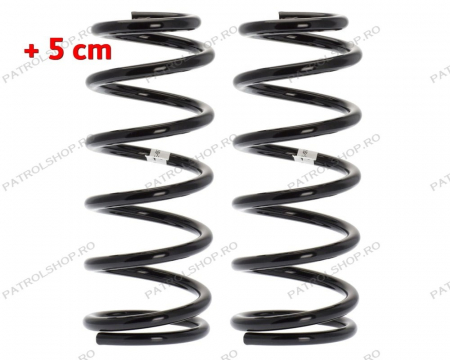 Springs - Front spring set Old Man Emu +5 cm +0-50 kg Y61 2.8/3.0 LWB - PATROL SHOP