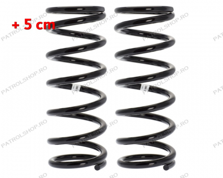 Springs - Rear spring set Old Man Emu +5 cm MEDIUM Y61 LWB - PATROL SHOP
