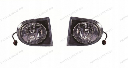 Faruri - Set lampi ceata Nissan Patrol Y61 2002-2005 - PATROL SHOP