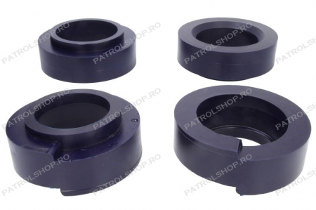 Suspensie & Directie - Set flanse arc poliuretan 5 cm Nissan Patrol Y60 Y61 - PATROL SHOP