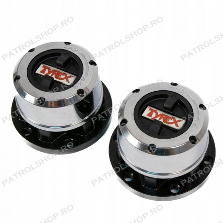 Front Axle - TYREX free wheeling hubs set Nissan Patrol Y60 Y61 - PATROL SHOP