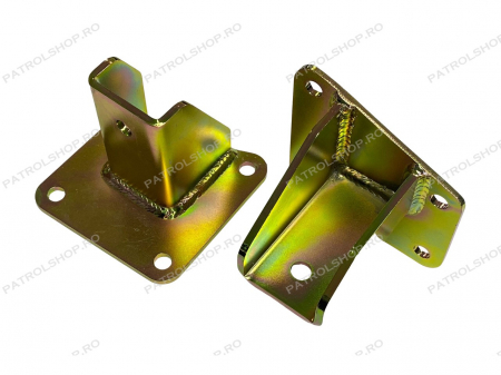 Bielete Antiruliu - Set suporti bieleta antiruliu fata Nissan Patrol Y60 Y61 - PATROL SHOP