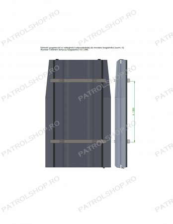Set suporti cort pentru roof-rack IOD Nissan Patrol Y60 Y61 - PATROL SHOP [3]