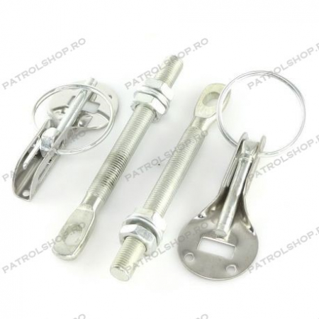 Exterior - Stainless steel hood safety pins - PATROL SHOP