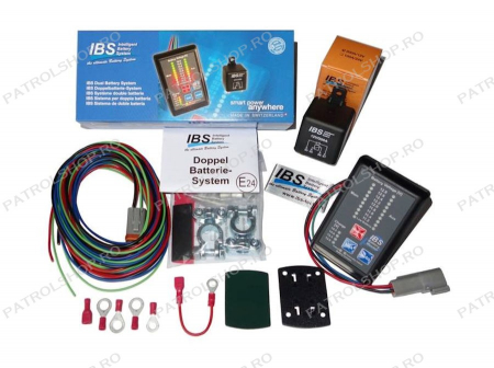 Accesorii Overlanding - Sistem de monitorizare 2 baterii IBS-DBS 12V - PATROL SHOP